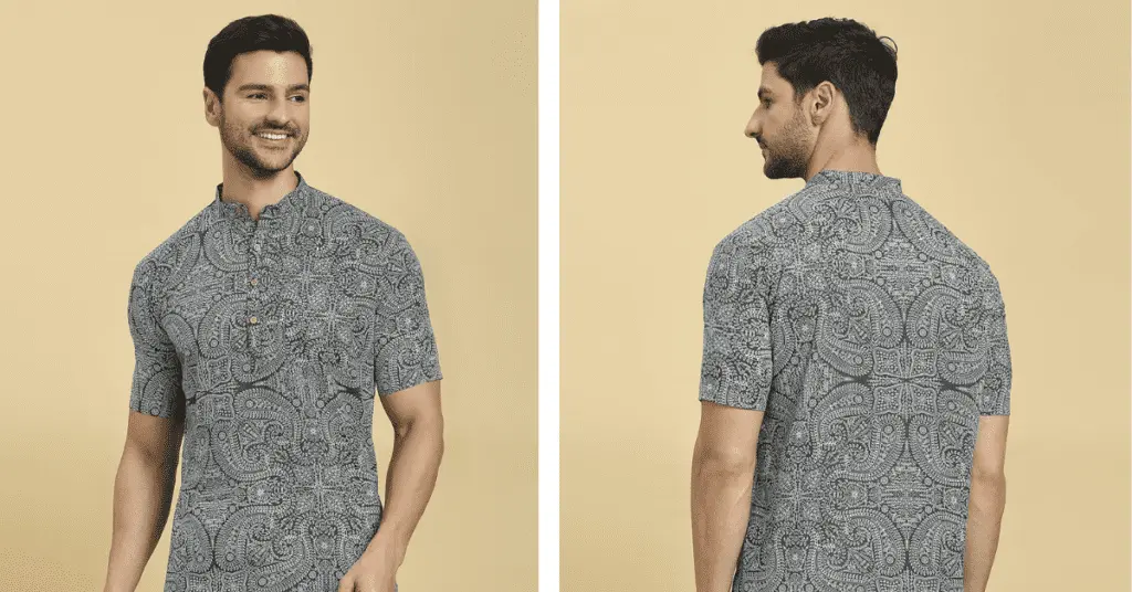Ethnic Styling Tips For Men Cotton Short Kurta