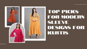 Modern Sleeve Designs for Kurtis