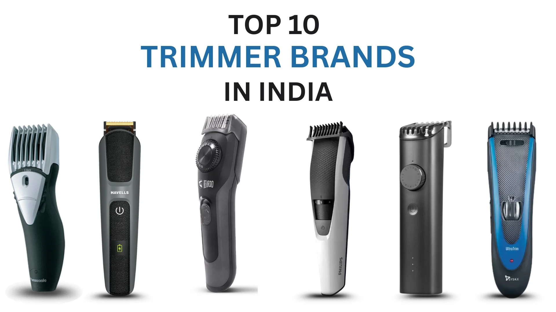 Trimmer Brands in India