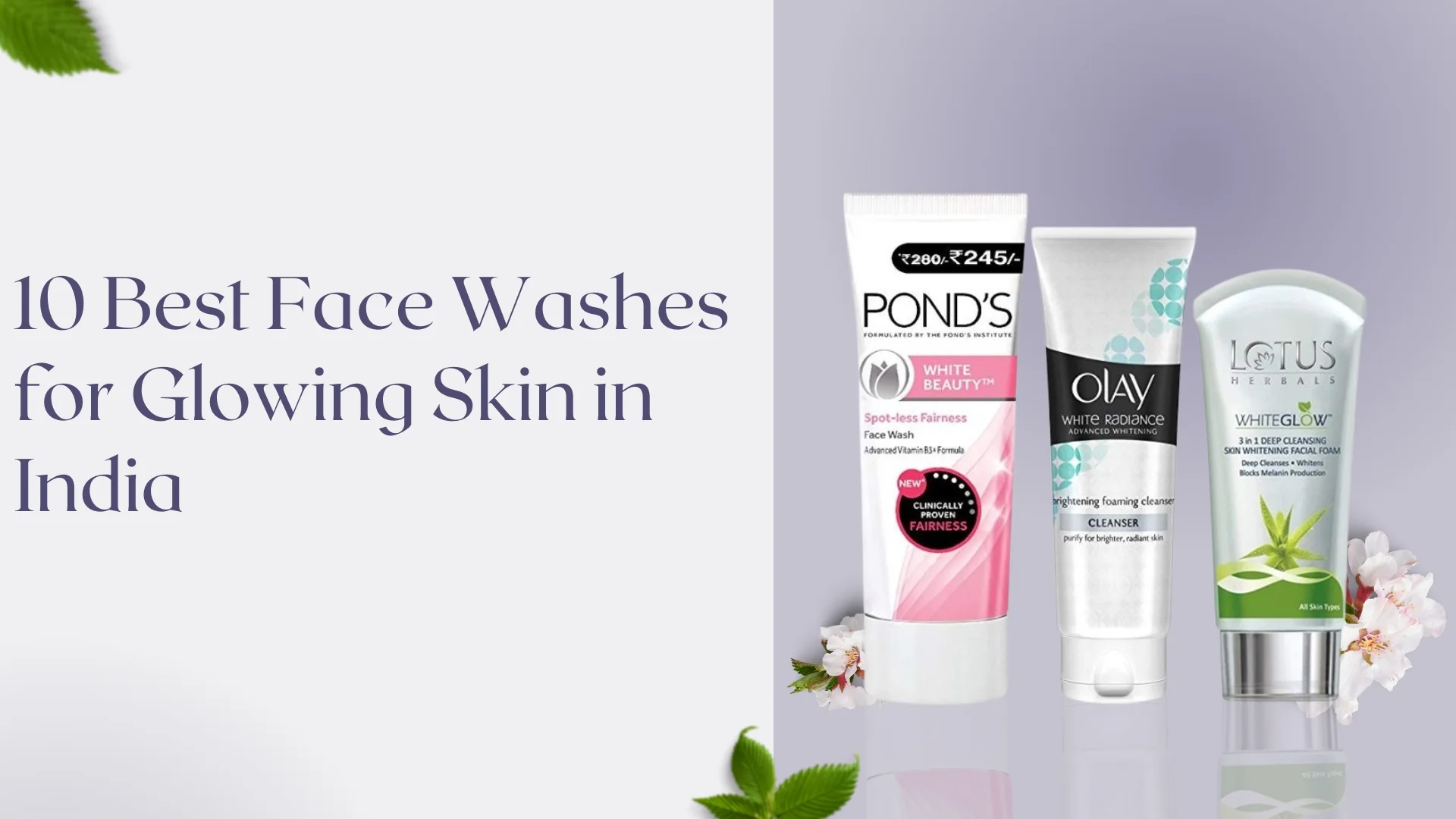 Kids Best Face Washes for Glowing Skin in India