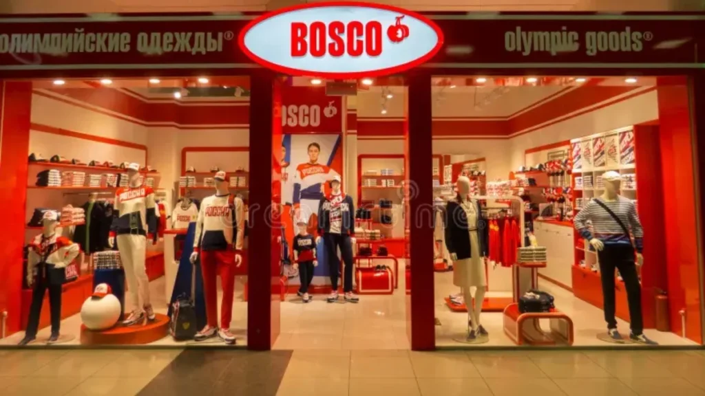 Top 10 Clothing Brands In Russia Bosco Sport (Bosco di Ciliegi)