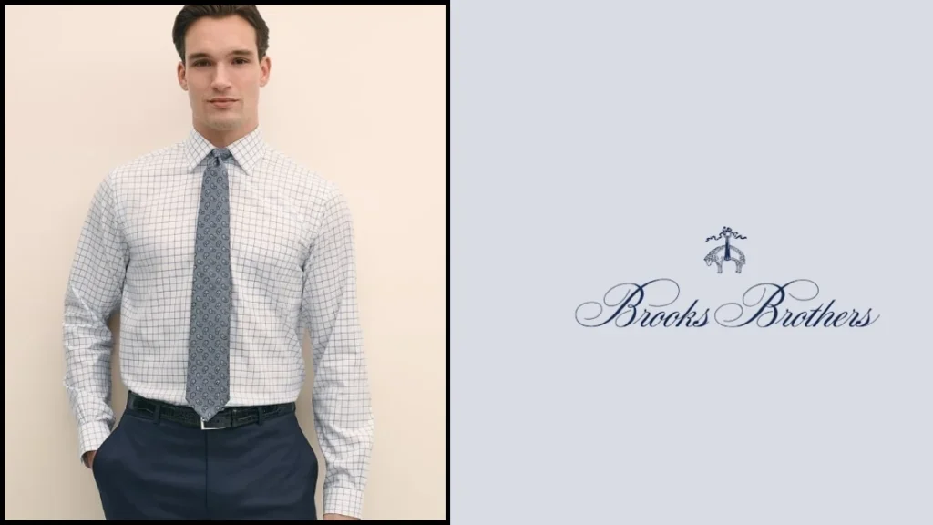 Top 10 Shirt Brands in USA Brooks Brothers