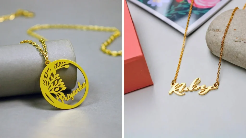 Top 10 Rakhi Gifts For Sister Customized Necklace