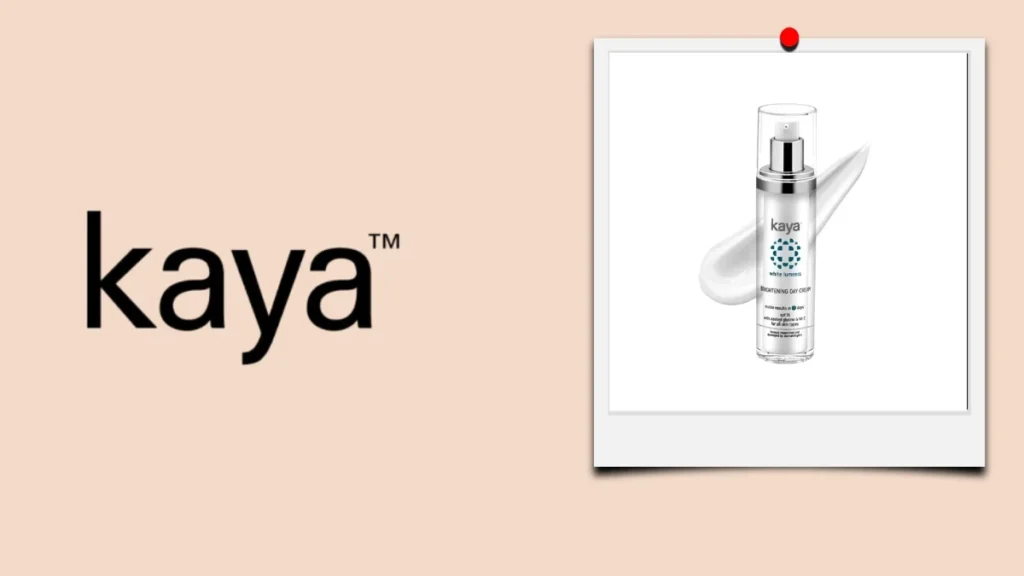 Top 10 Skin Whitening Creams in India Kaya Brightening Day Cream