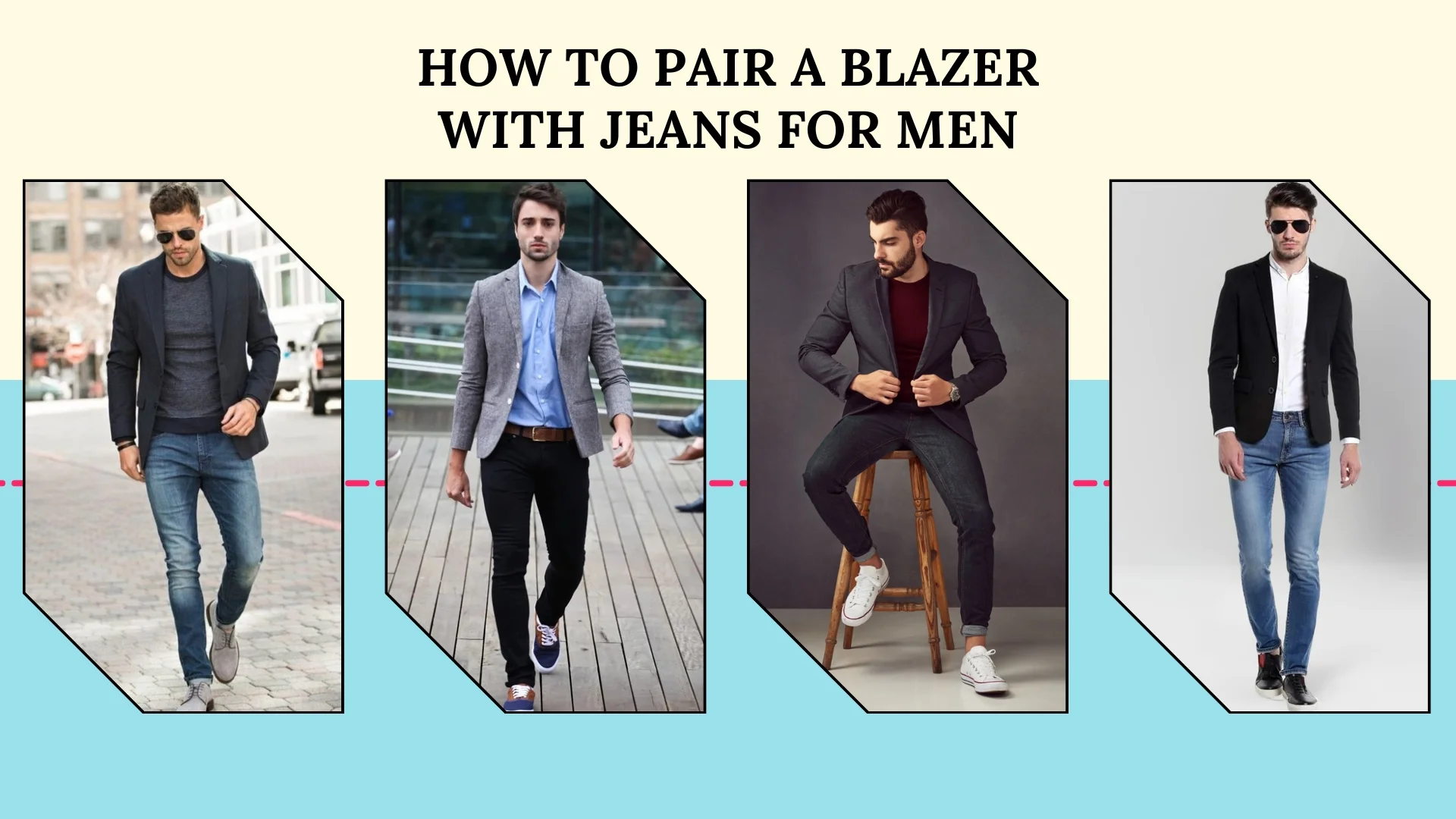 How to Pair a Blazer with Jeans for Men
