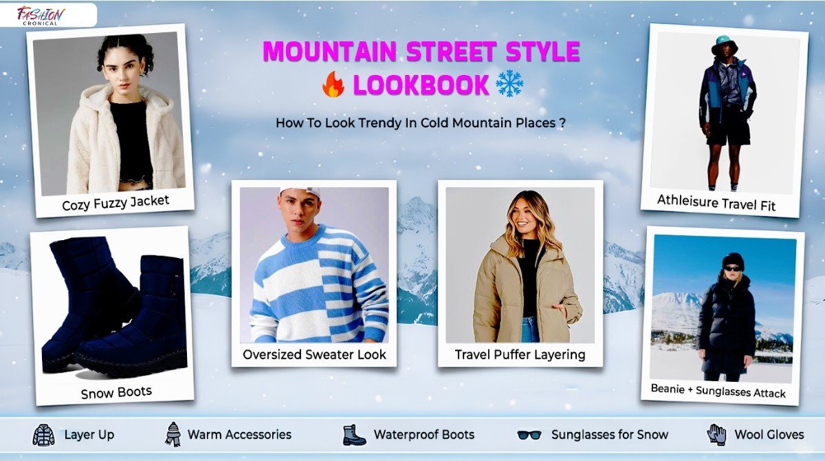 How to Look Trendy in Cold Mountain Places?