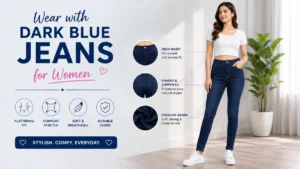what to wear with blue denim
