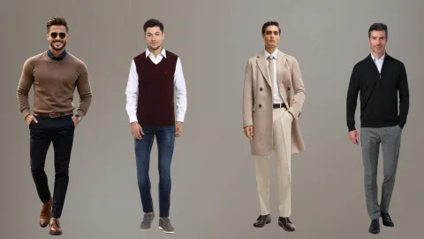 Office Dress-Up Ideas for Men's During Winter