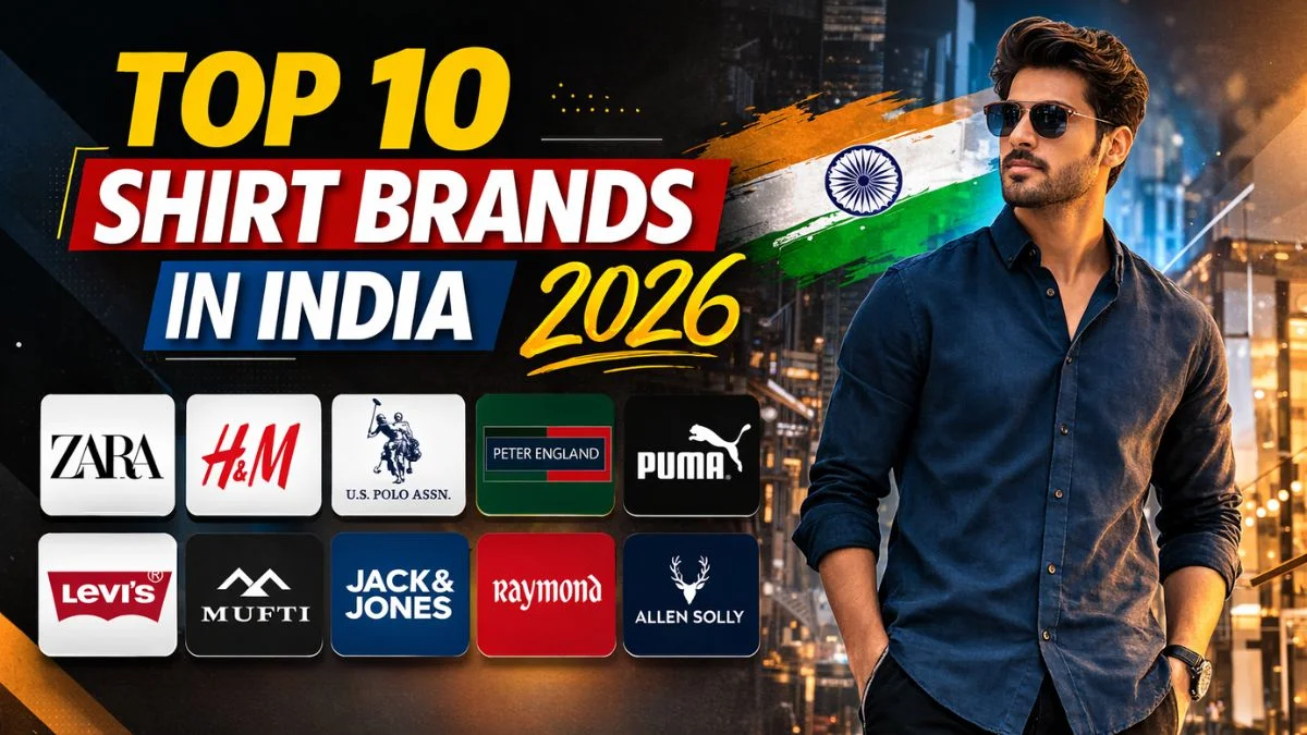 Top 10 Shirt Brands in India